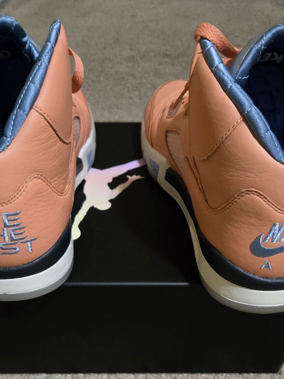 Jordan Poster with Pastel Pink, Purple, Blue and Cream Accents